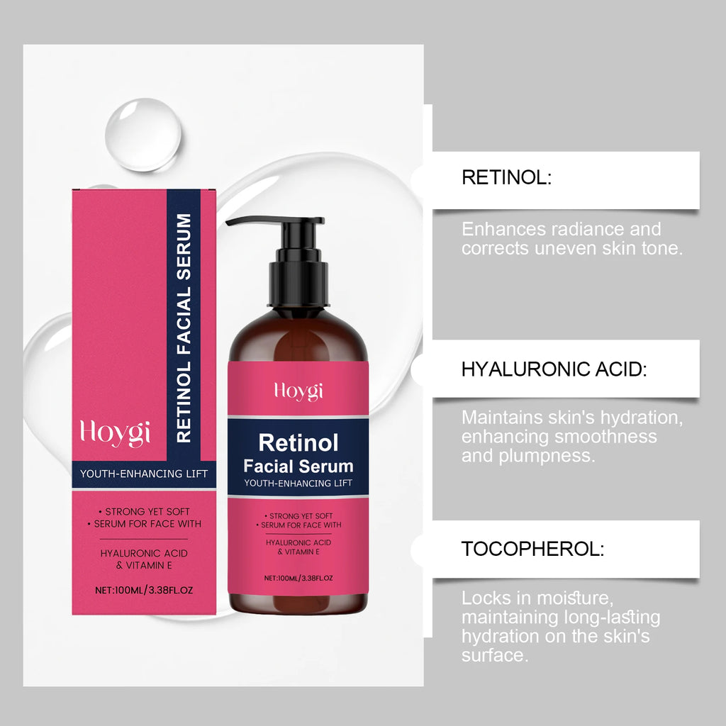 Retinol Serum For Face Mild Formula Sensitive Skin Deeply Hydrates Without Sticky Long Lasting Hydration Smooth Complexion Zpaxo