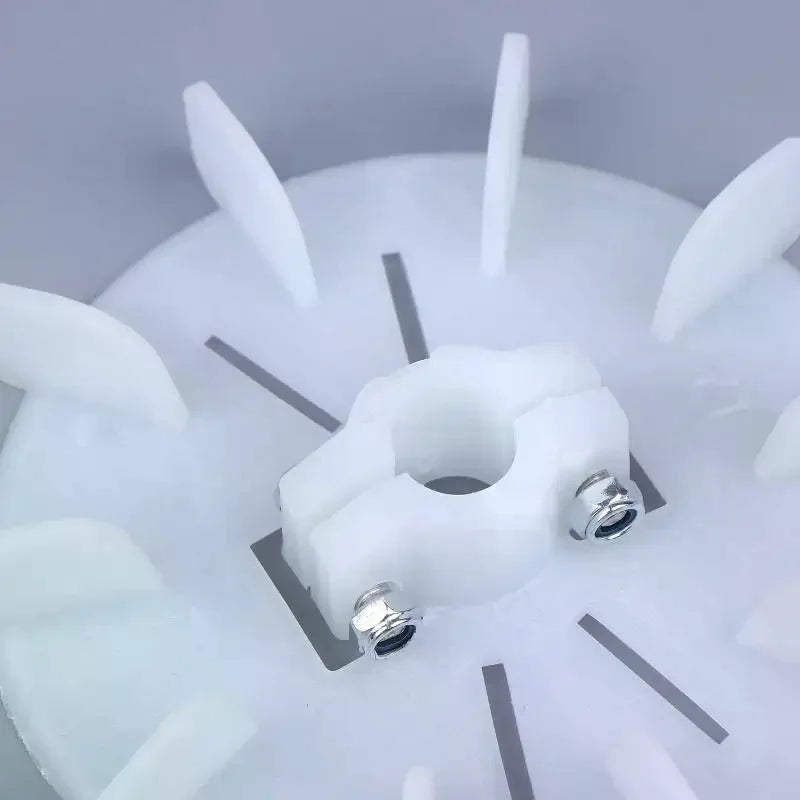 Motor Fan Blade Adjustable Motor Cooling Fan Impeller Motor Fan Vane High Temperature For Hydraulic Motor Accessories Zpaxo