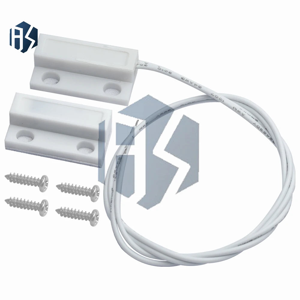 MC-38 MC38 Wired Door Window Sensor Wire Lengthen Randomly Magnetic Zpaxo