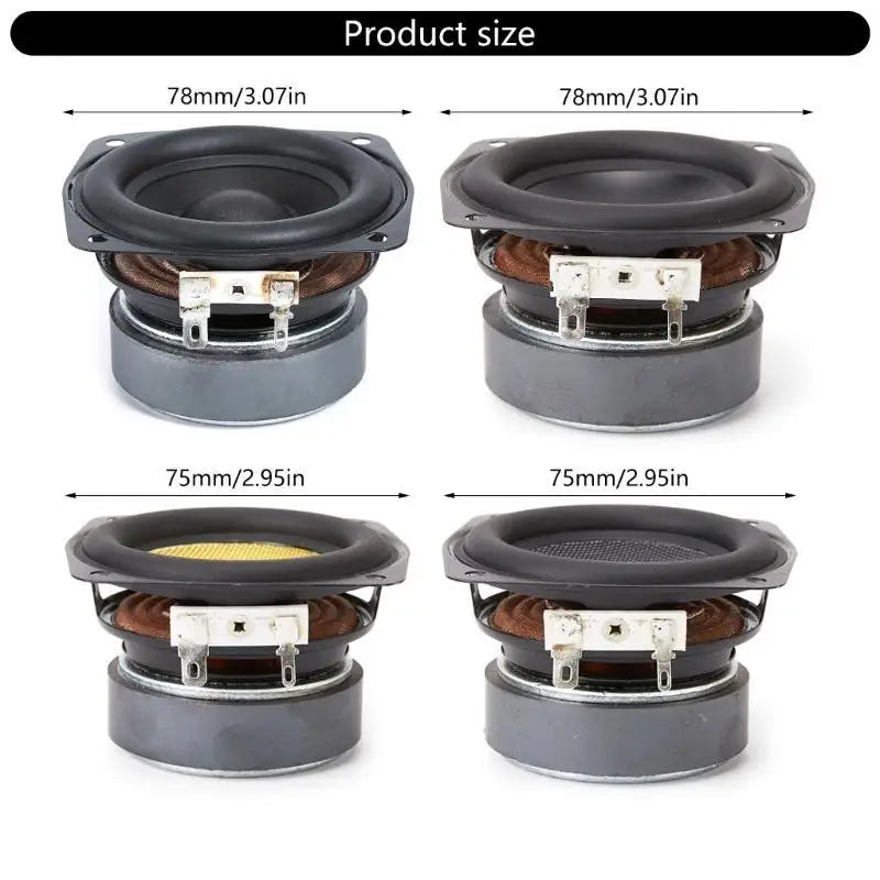 652F Create Sound Experiences 20W 4Ohm Loudspeaker DIY Use Zpaxo