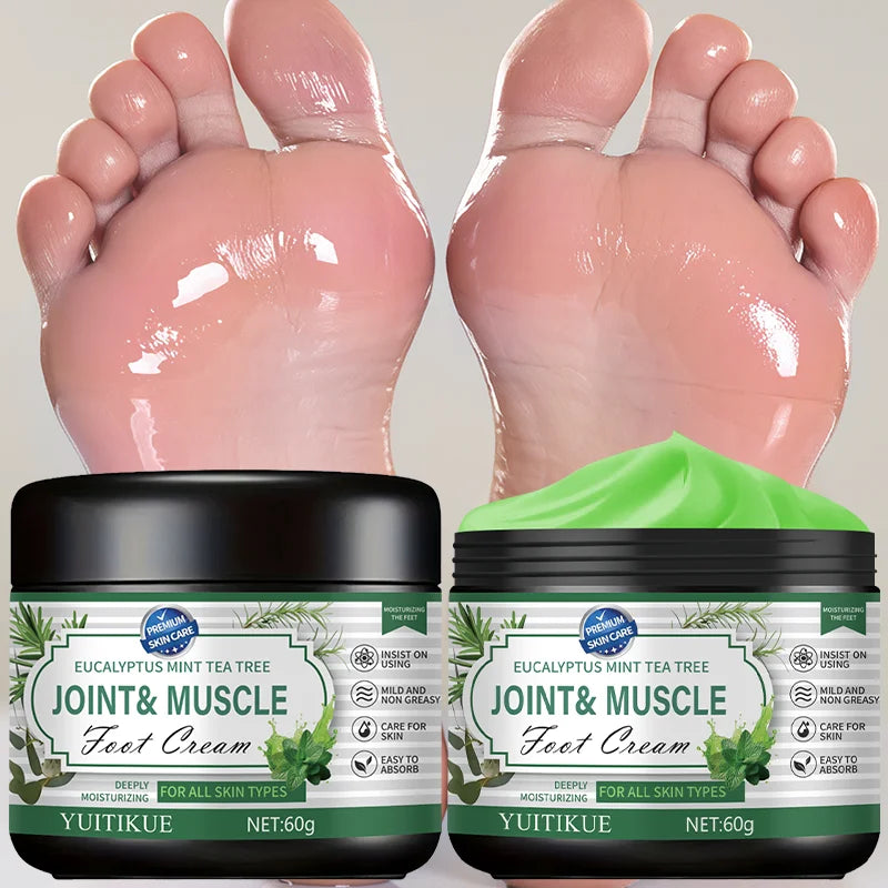 Eucalyptus Mint Tea Tree Foot Cream 60g – Moisture & Muscle Care Foot Cream Zpaxo