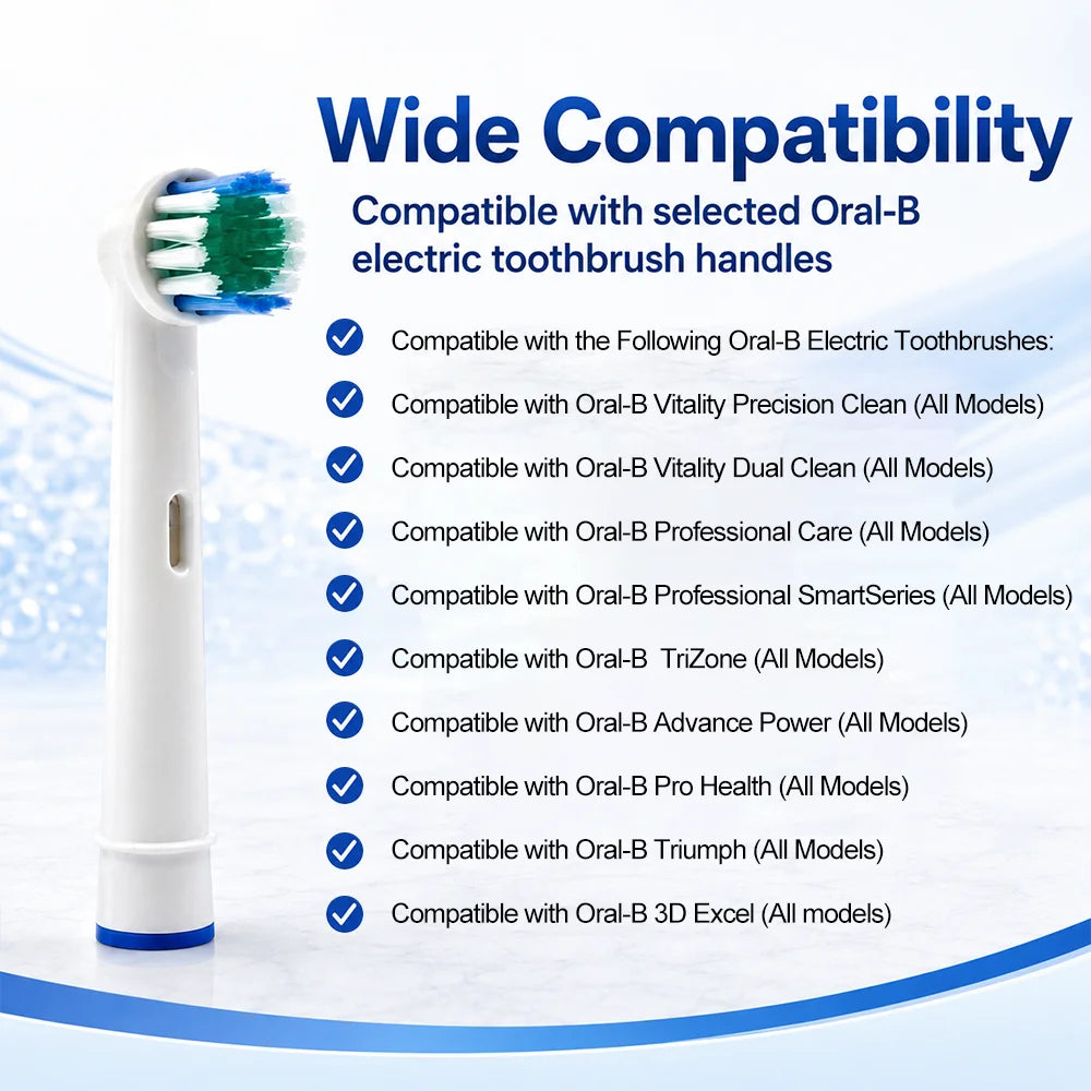 Wholesale 4 8 Lot Electric Toothbrush Head Oral B 6000 Sensitive Zpaxo