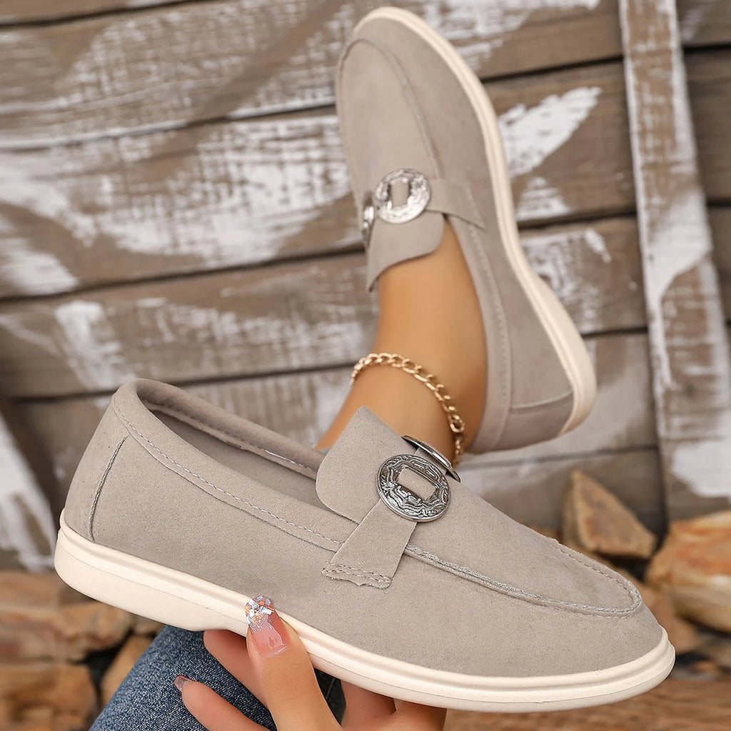 Women Loafers 2025 new Slip on Flats Shoes Ladies Brand Spring Autumn Casual Flat Shoes Plus Size Comfortable Sneakers Women Zpaxo
