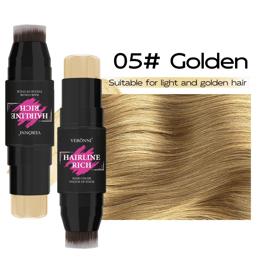 Hair Line Repair Stick Pen Black Root Cover Up Natural Hair Filling Hairline Shadow Powder Hair Coverage Hairline Rich Stick Zpaxo 05