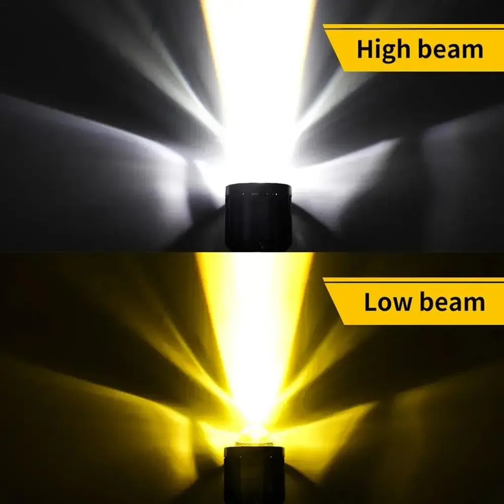 Motorcycle LED Headlight H4 BA20D 12V 12000LM High/Low Beam Bulb Motorcycle LED Headlight Zpaxo