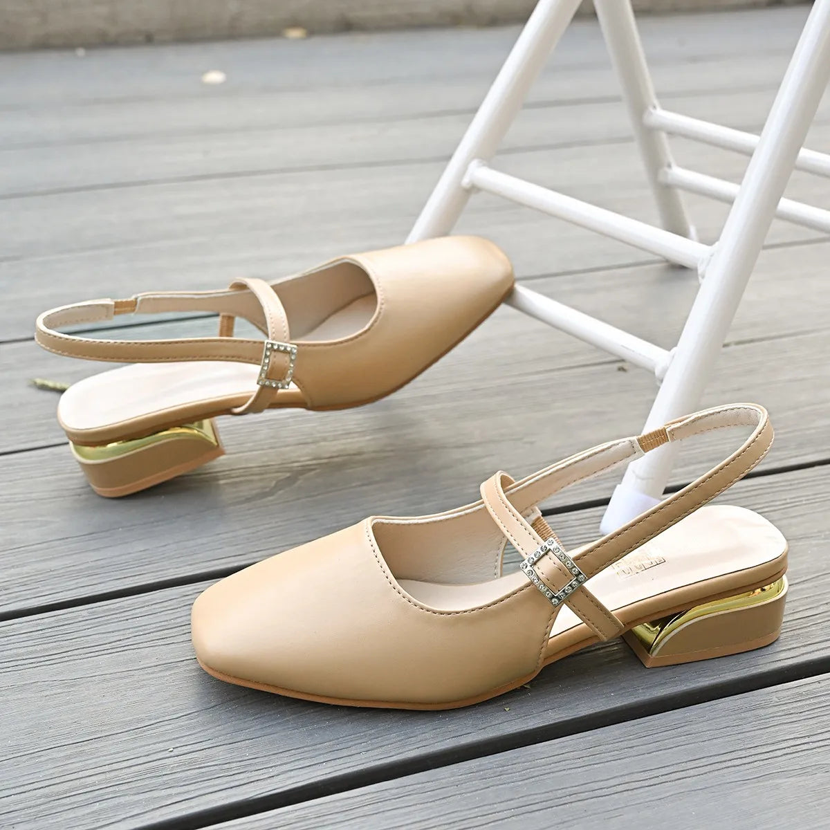 2025 Women Sandals Shallow Mouth Ladies Comfortable Mary Jane Shoes Zpaxo