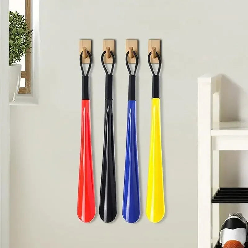 Extra Long Shoe Horns Black Plastic Shoe Horn Spoon Shape Shoehorn Shoe Lifter Flexible Shoe Lifter Shoes Accessorie Zpaxo