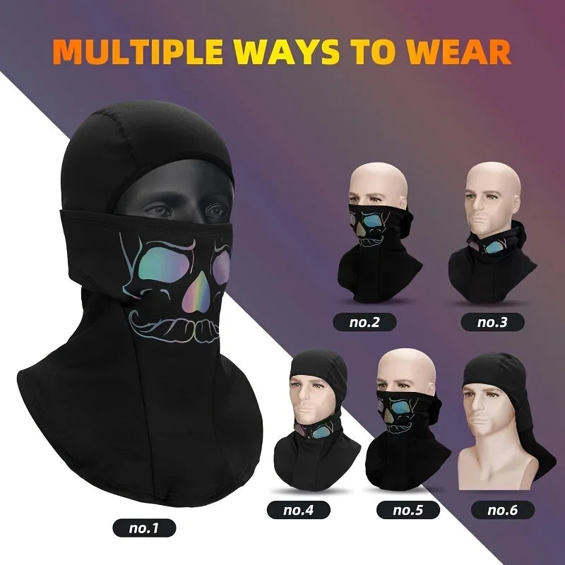 Winter Hood Riding Mask Windproof Cold-proof Warm Outdoor Skiing