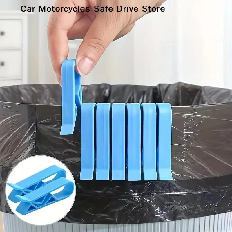 CM10 Innovative Trash Can Clips Non Slip Bag Holder Stylish Divider