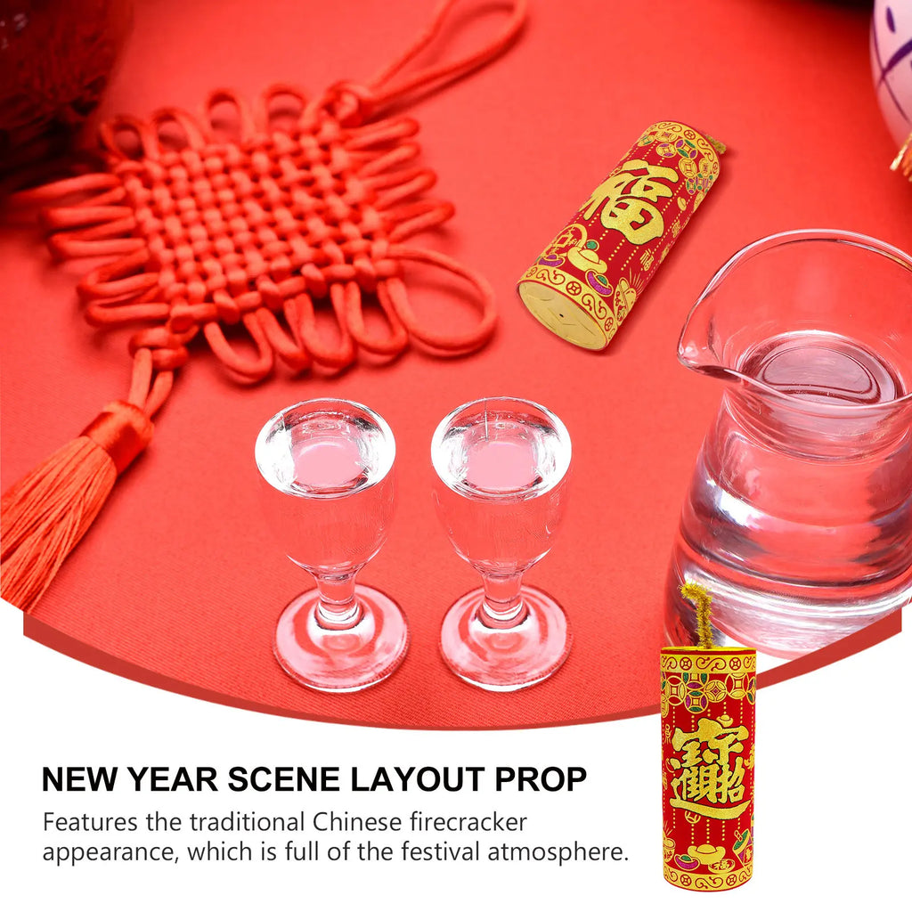 Chinese Year Ornament Spring Festival Decoration Traditional Red