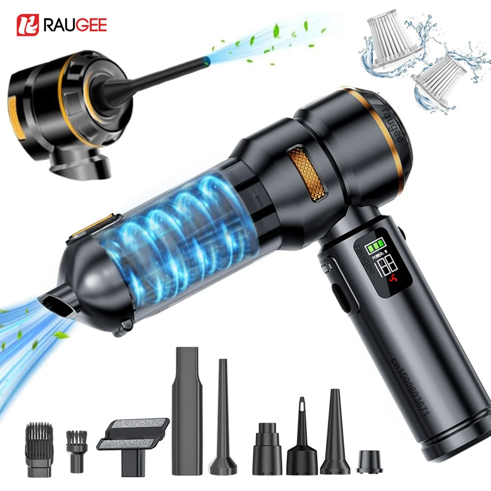Car Vacuum Cleaner 17000Pa Strong Suction Portable Wireless Handheld