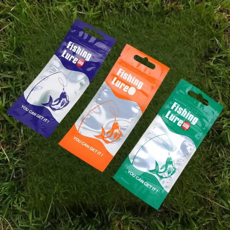Sealable Soft Lure Bags Jig Bait Casting Long Strip Lures Easy Use Zpaxo