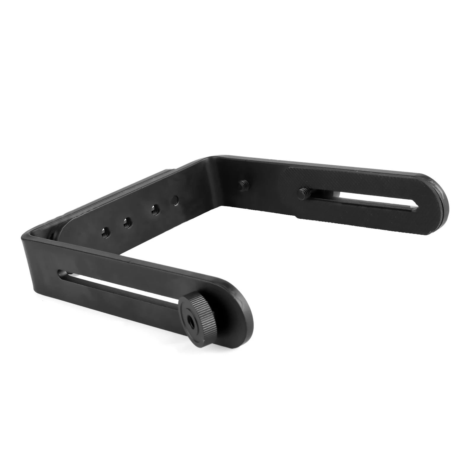 Dual L Shape Camera Flash Bracket Bilateral Frame Twin Double