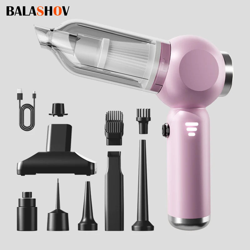 Portable brushless vacuum cleaner for car and home Heldhand vacuum cleaner, powerful mini Car vacuum cleaner Pet Hair Absorber Zpaxo