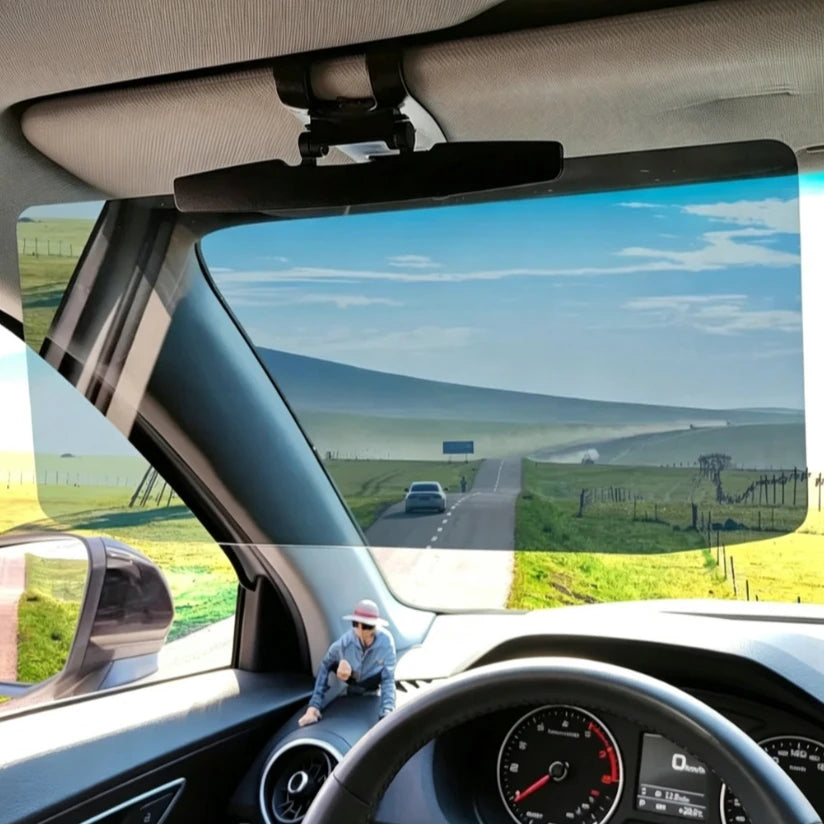 Large Polarized Car Sun Visor Extender UV400 Anti Glare Snow Blind