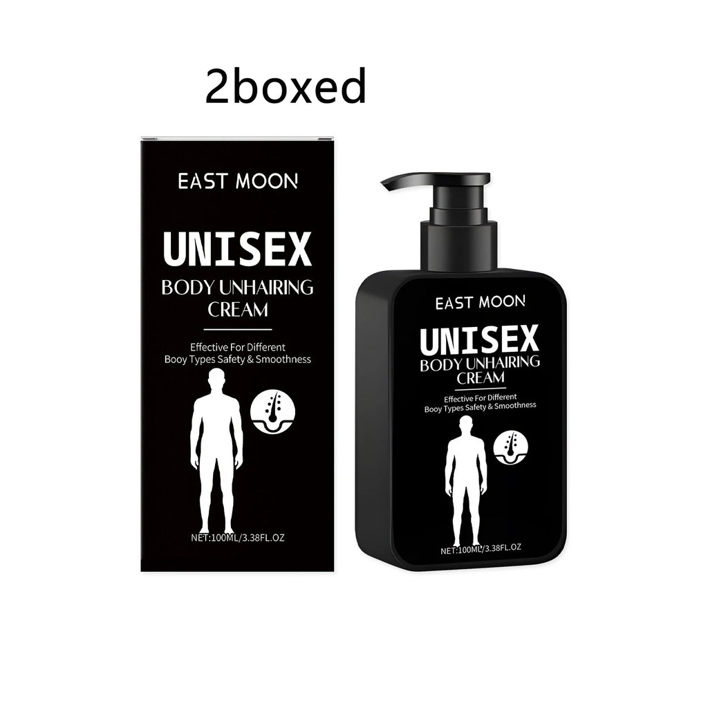 East Moon Gentle Body Hair Removal Cream Permanent Growth Inhibitor Non Irritate Intimate Area Painless Underarm Hair Remove Wax Zpaxo 200ml boxed