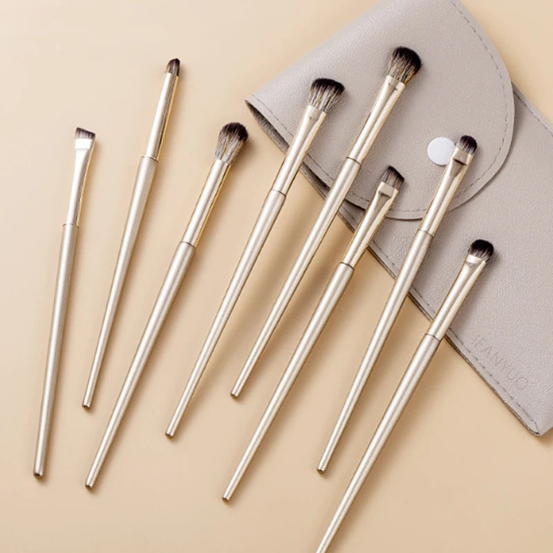 5/8/10/13/15pcs Professional Makeup Brushes Tools Set Gold Make Up Brush Tools Kits for Eyeshadow Eyeliner Cosmetics Brushes Zpaxo