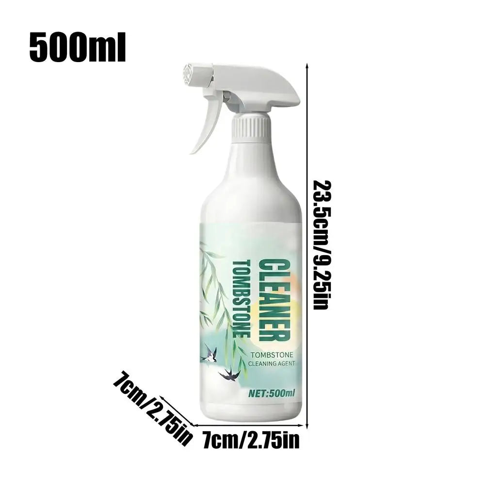 Tombstone Cleaner Spray Granite Marble Stain Remover D2 Biological