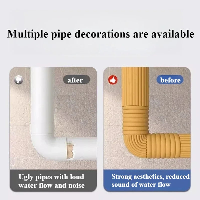Self-adhesive Thickened Sponge Foam Pipe Insulation Wrap Professional