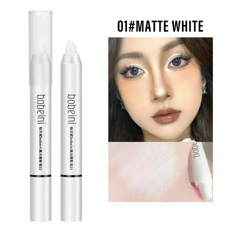 Lying Silkworm Pen Monochrome Brightener Pencil Bright Eyes Lasting