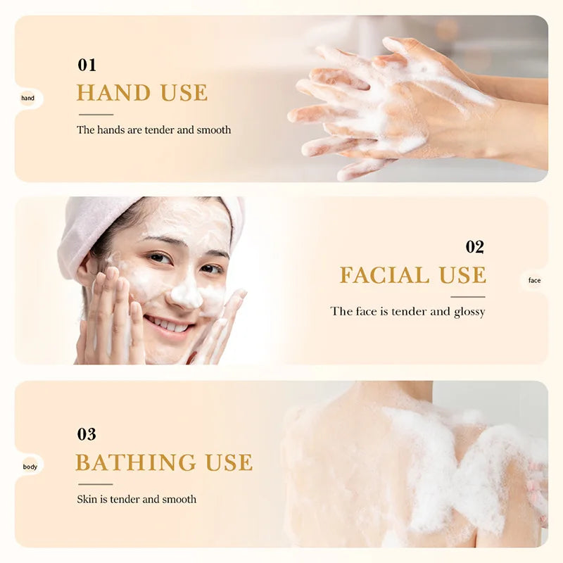 BIOAQUA White Rice Facial Soap – Oil Control Cleanser Bar Facial Cleansing Soap Zpaxo