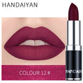Matte Pink Velvet Lipstick Sexy Nude Red Brown Purple Lipgloss Gloss