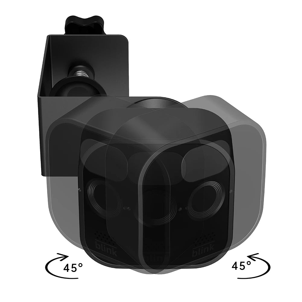 Door/Gutter Mount 360°Adjustable Clip Clamp Mount Anti-Theft Mount Bracket No Drilling for Blink Indoor/Outdoor Camera(3rd Gen) Zpaxo