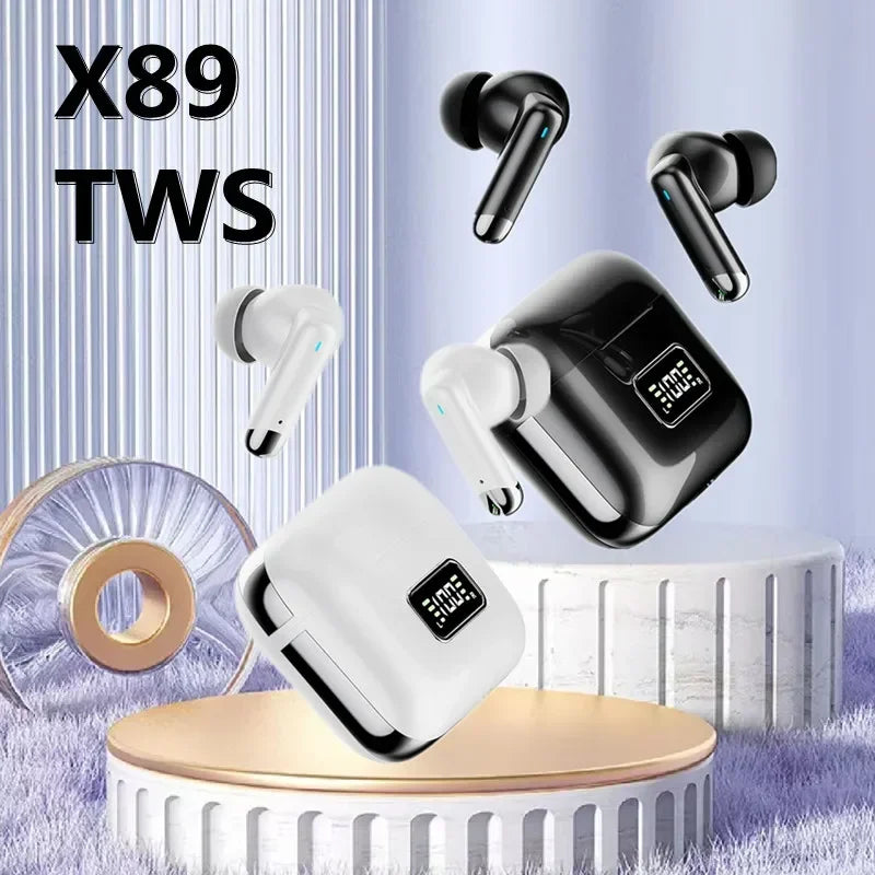 X89 Bluetooth Headset Wireless Headphones Sport Earphones Waterproof