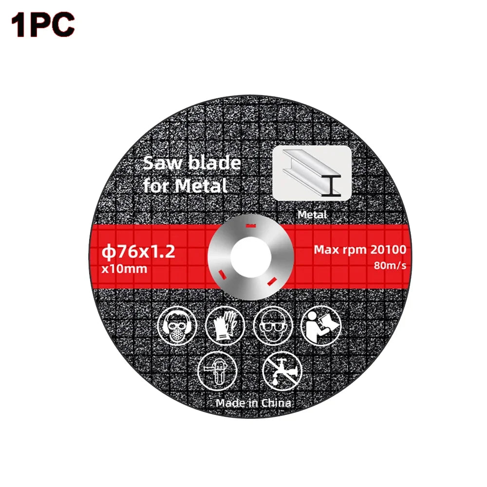 1-50PCS 76mm Metal Cutting Discs Sanding Grinding Wheels Blades Discs For Electric Angle Grinder Accessories Metal Cutter Tools Zpaxo 1PCS