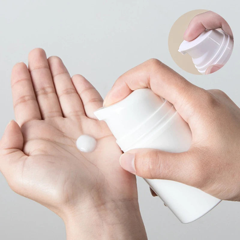 15 30 Empty Airless Pump Bottles Mini Lotion Vacuum Cosmetic Zpaxo