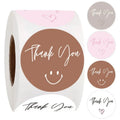 Roll Thank You Round Heart Stickers Dly Decoration Label Perfect