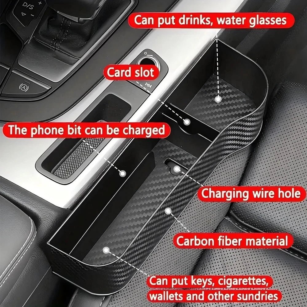 Car Seat Gap Storage Box Multi-functional Can Store Mobile Phones