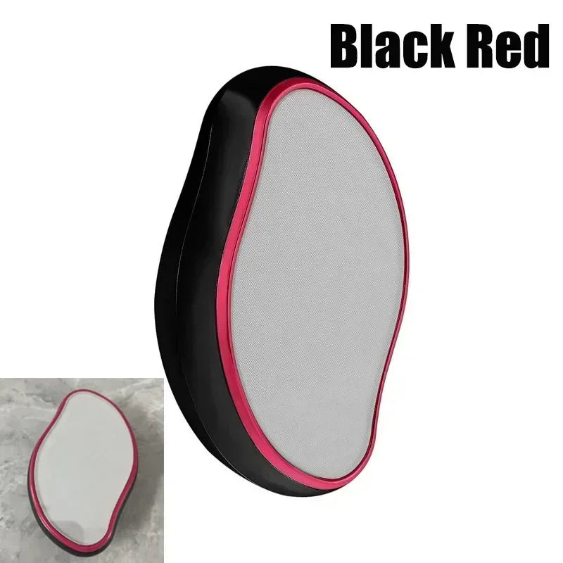 Stone for Hair Removal Depilatory Hair Eraser Depilator Hair Magic Painless Sponge Pad Effective Epilator Facial Body Epilator Zpaxo black red