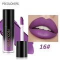 1PC Velvet Matt Lipstick Lip Gloss - Black, Green, Non-stick Cup, High Color, Apply Easily,Suitable for Music Festivals, Parties Zpaxo 16