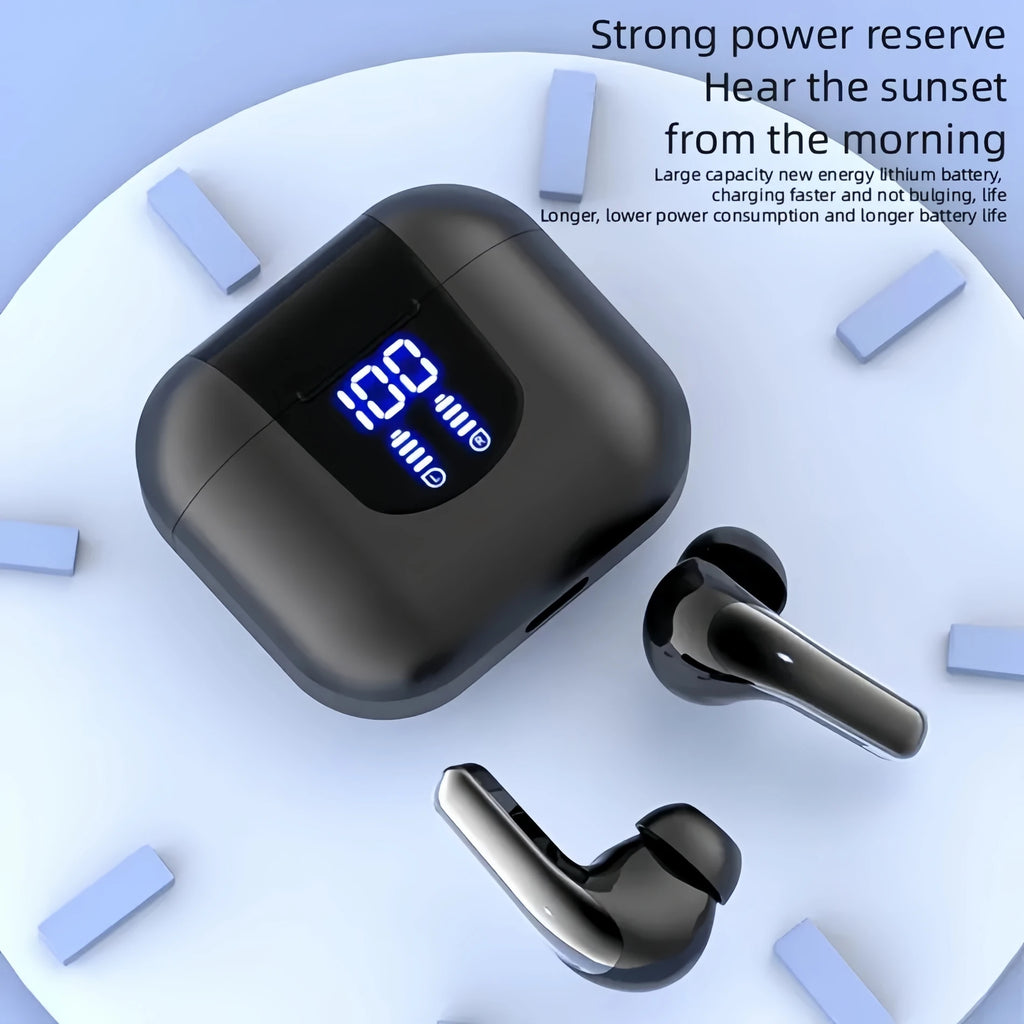 Wireless Bluetooth Earphones Intelligent Noise Cancelling Microphone