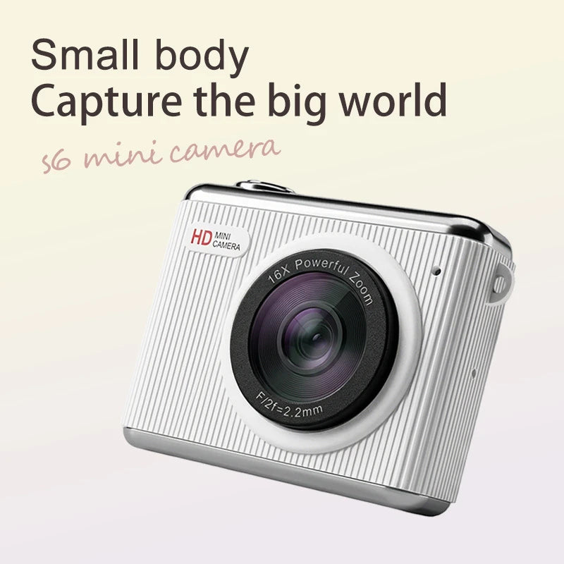 S6 Mini Keychain Camera Screen Thumb Cam Very Small Camcorder Video