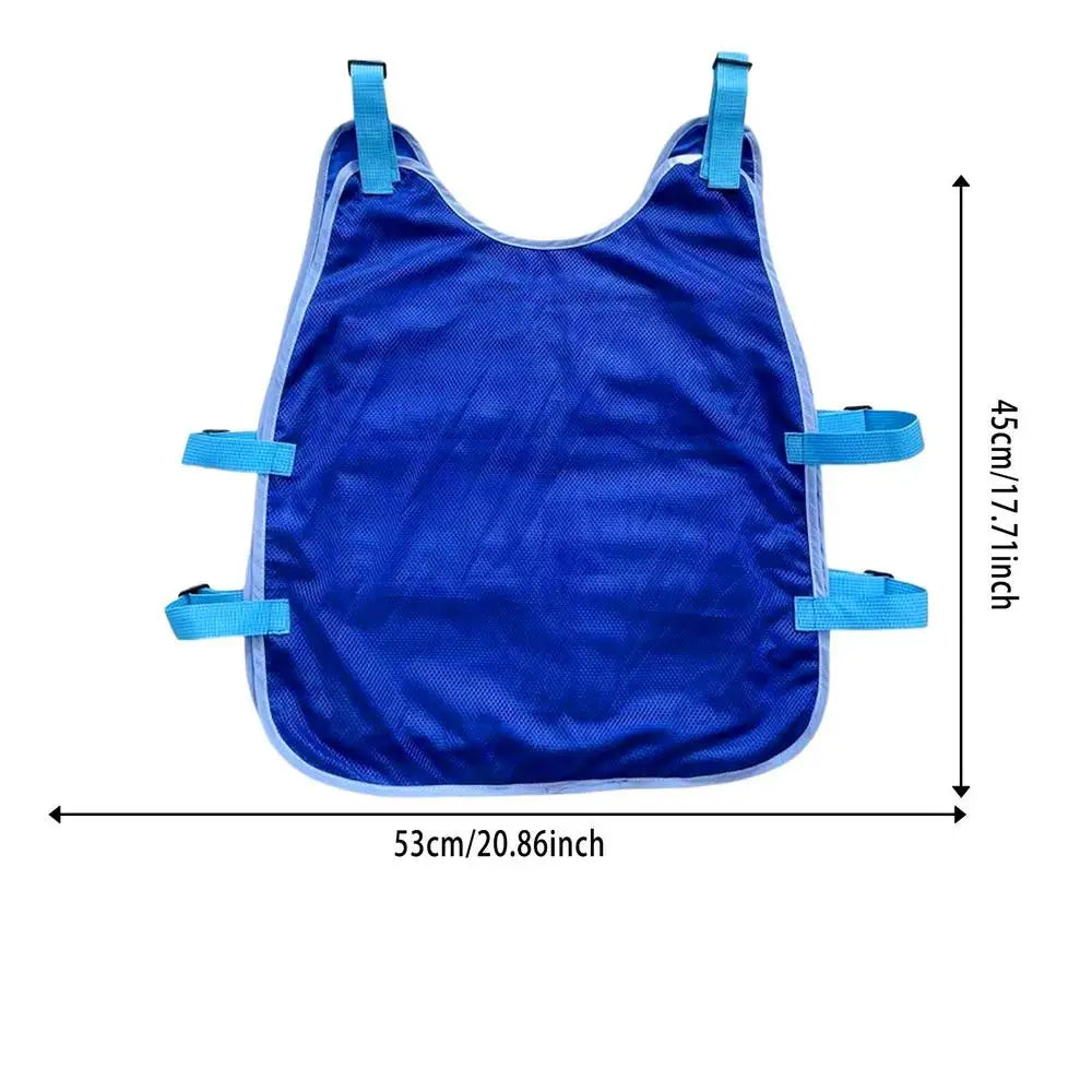 Cooling Vest 12 24 Ice Packs Summer Jacket Heatstroke Prevention