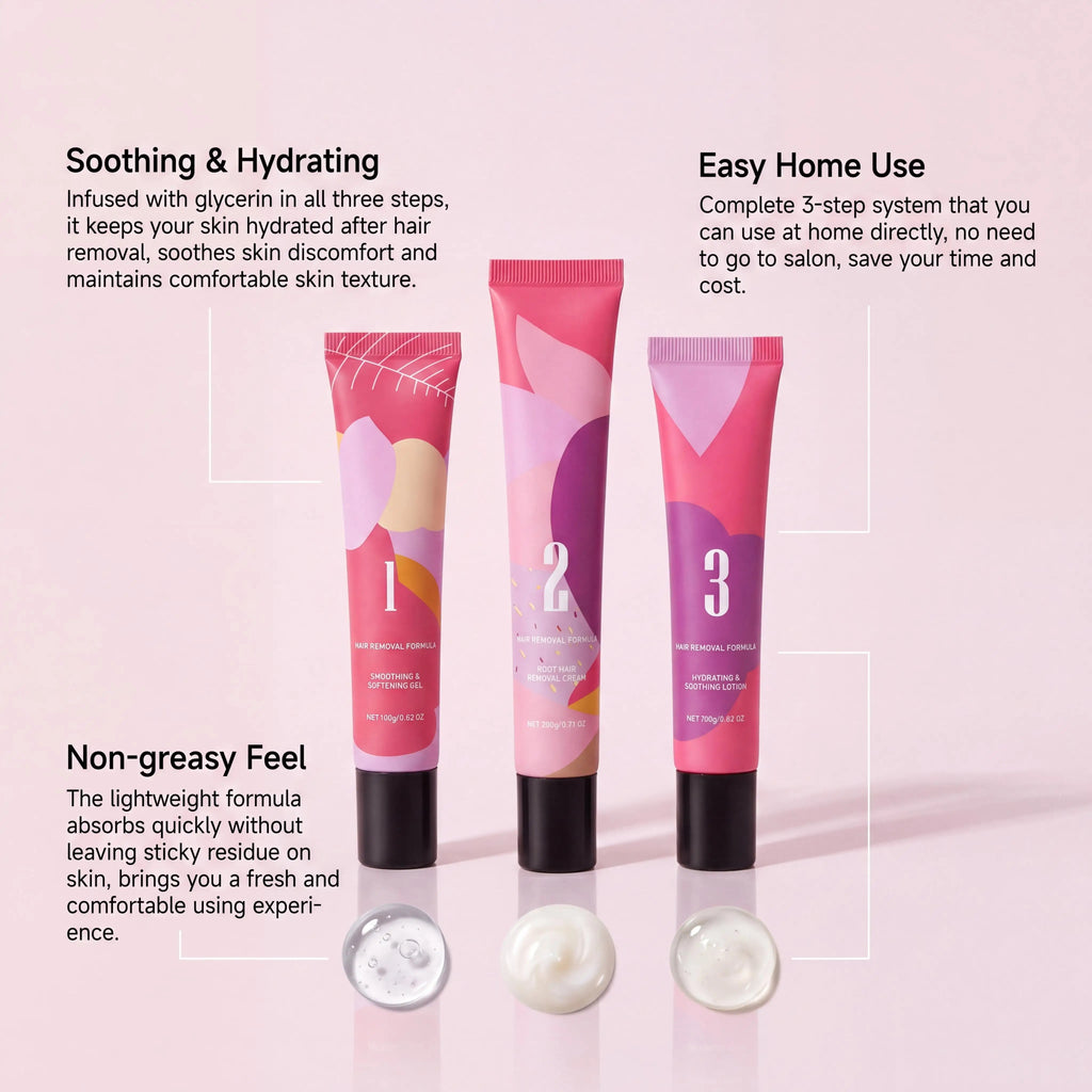 Painless Hair Removal Cream Kit for Face & Body | Zpaxo Hair Removal Cream Kit Zpaxo