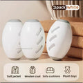 Washable Lint Remover Clothes Roller Portable Pet Hair Remover Dust Removal Eliminator Brush Hair Sticky Cleaning Tools Zpaxo 3PCS-White