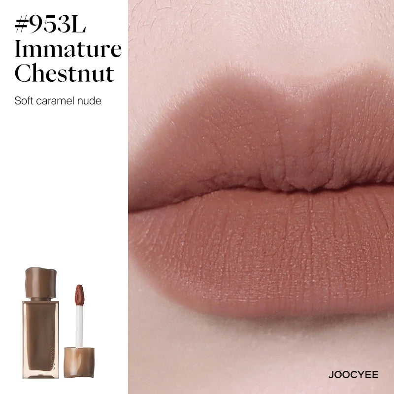 JOOCYEE LIPSTICK Muddy Gloss Nude Lip Matte Waterproof Long-lasting Zpaxo 953L