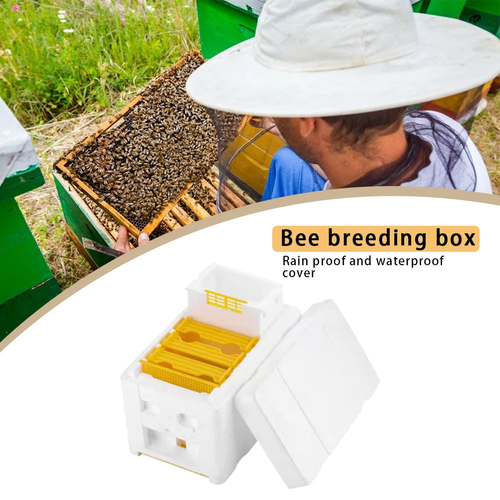 Foam Pollination Boxes Bee Nest Tool Multi-function Beehive Zpaxo