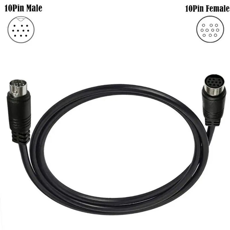 652F 3 1 5 0 5m S-video Cable Mini Din 10Pin Male Female Extension Zpaxo