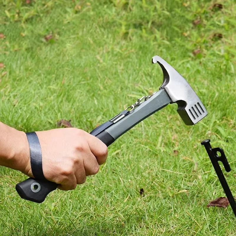 4 Camping Tent Legs Hammer Stakes Pegging Ground Nails Length Outdoor