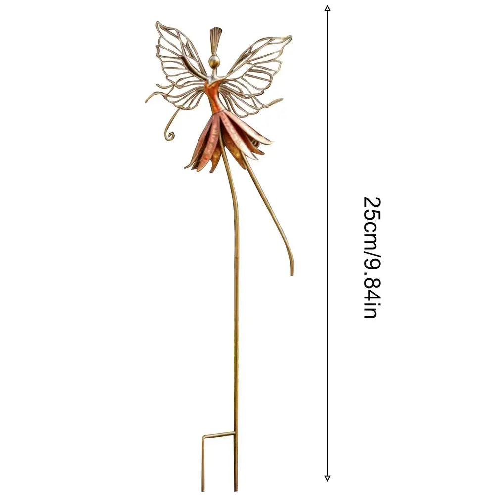 Yard Decor Stakes Fairy Shape Farmhouse Decorations Outdoor Courtyard
