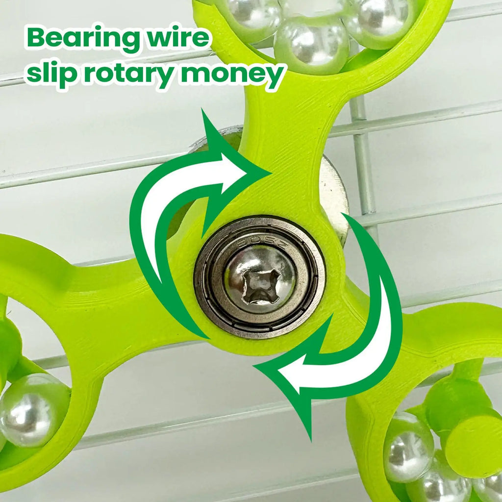 Bird Toys Interactive Rotating Spinner Wheel Cage Accessories