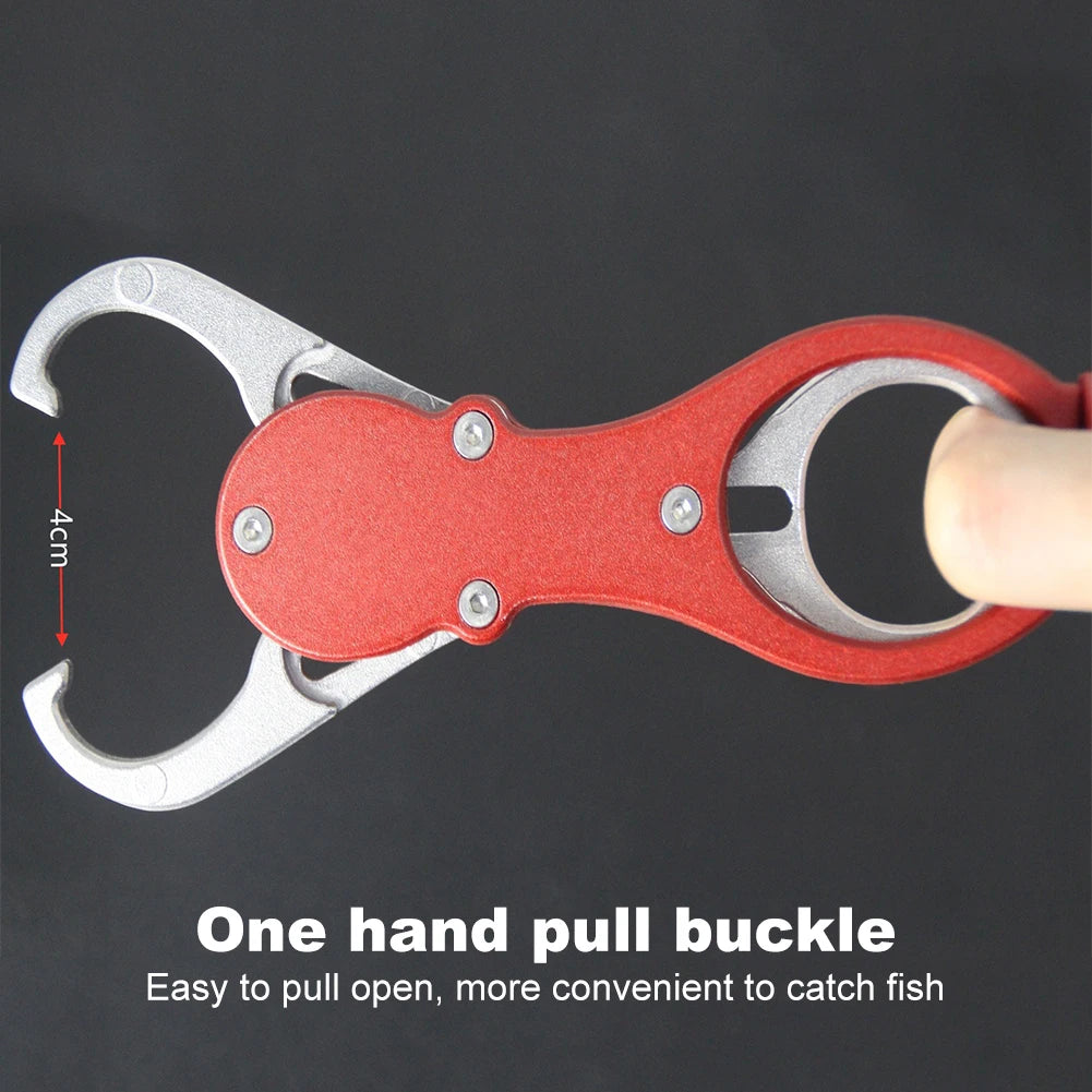 Fish Lip Gripper Fishing Lanyard Non-slip Handle Grip Tool Scales