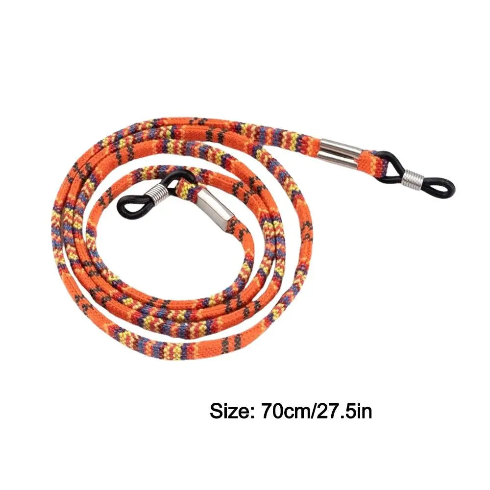 Portable Bohemian Sunglass Chain Neck Cord Anti Drop Glasses Rope Nonslip Adjustable Reading Glasses Holder Summer Zpaxo
