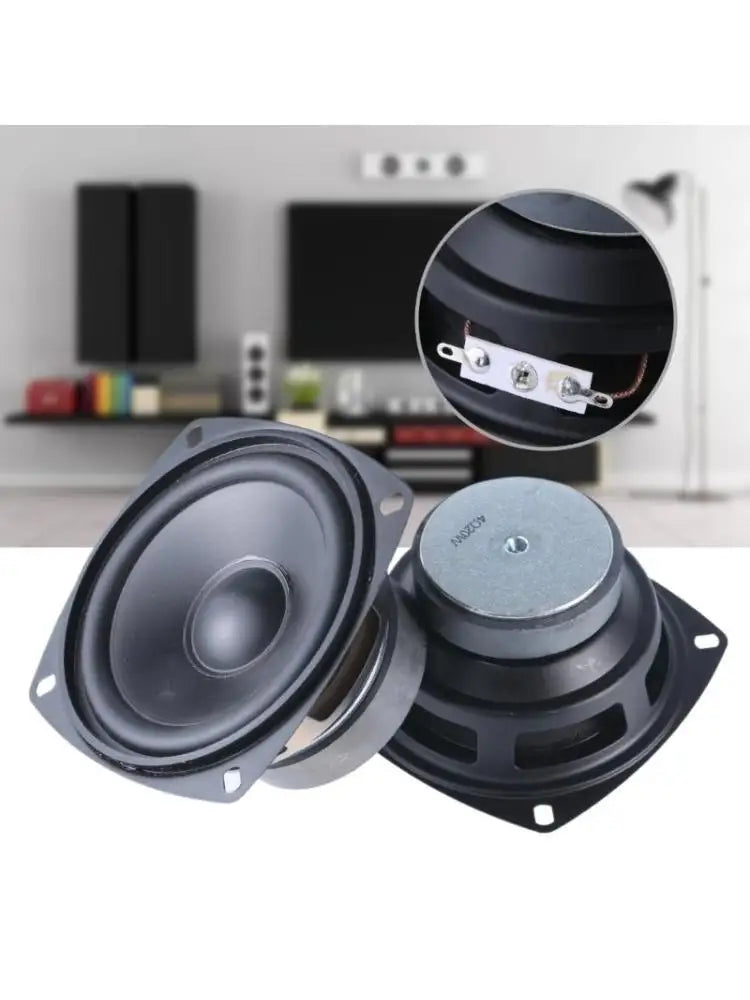 652F 4" Speaker, 4Ohm, 20Watts, Exceptional Tailored for Outdoor Large Volumn Speakers Auditory Loudspeaker Zpaxo
