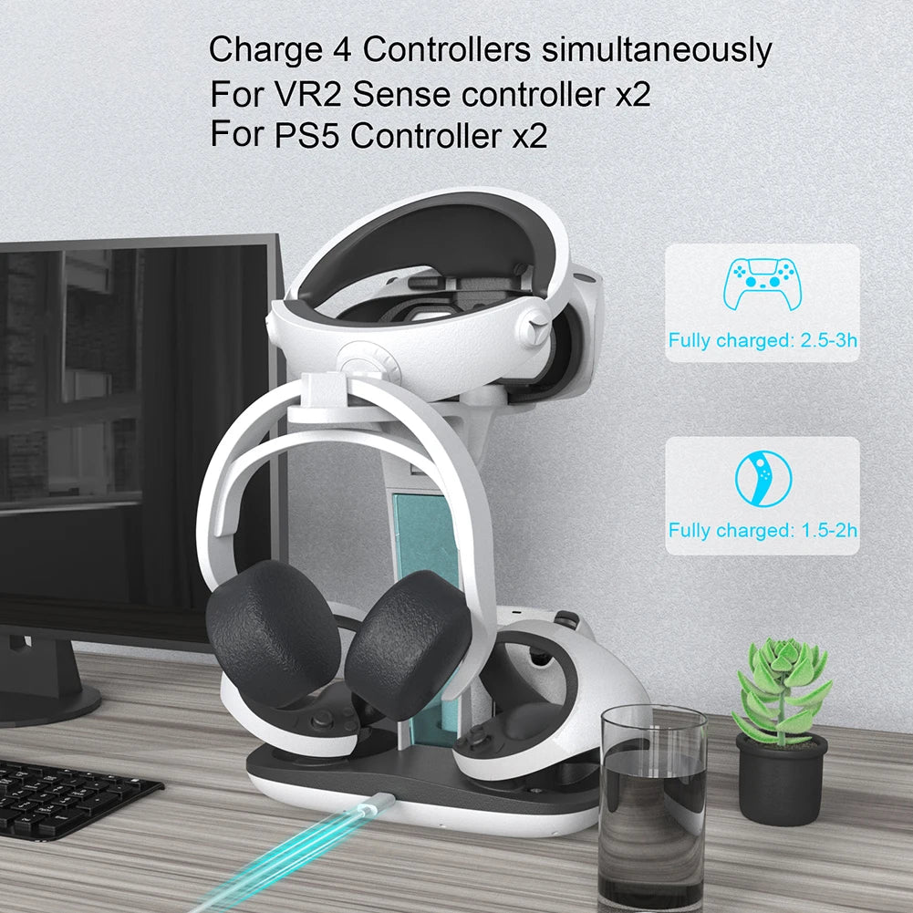 Controller Charger Professional Charging Cradle LED Indicator Light
