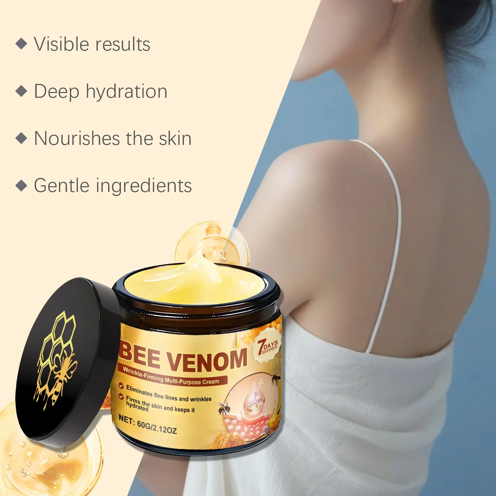 Hoygi Bee Venom Firming Cream – Anti-Aging & Lifting Body Cream Anti-Aging Body Cream Zpaxo